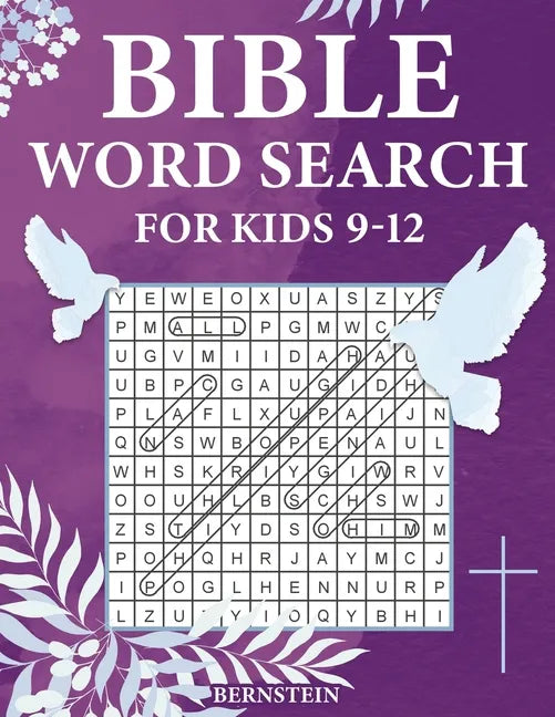 Bible Word Search for Kids 9-12: 100 Extra Large Bible Word Search Puzzles - Paperback