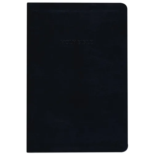 Large Print Thinline Reference Bible-KJV - Imitation Leather