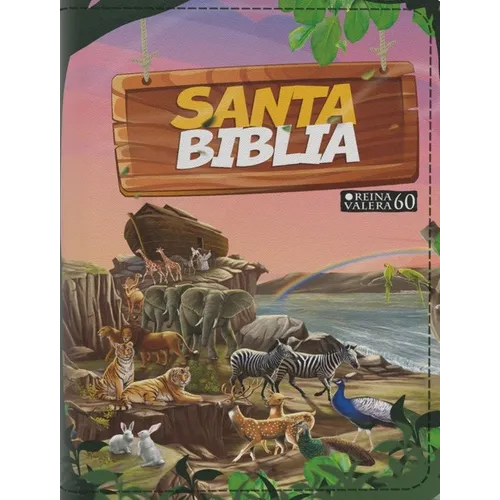 Biblia Rvr 1960 Compacta Para Niños Vinilo Con Cierre (Bible Rvr 1960 Compact Size Boys Vinyl with Zipper (Spanish Edition) - Paperback