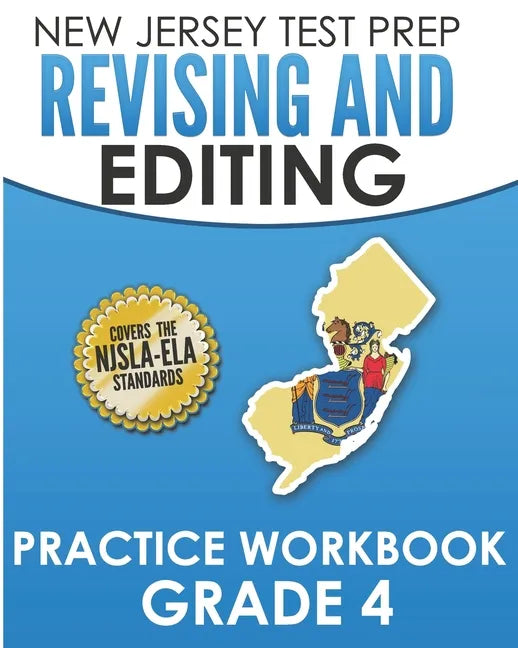 NEW JERSEY TEST PREP Revising and Editing Practice Workbook Grade 4: Develops Writing, Language, and Vocabulary Skills - Paperback
