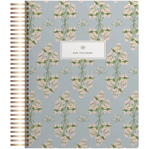 ESV Spiral-Bound Journaling Bible, New Testament (Hardcover, Cover Artwork by Lulie Wallace) - Hardcover