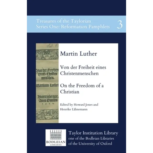 Von der Freiheit eines Christenmenschen - On the Freedom of a Christian - Paperback