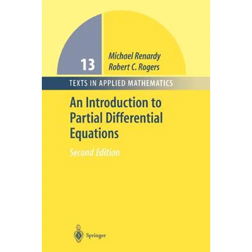 An Introduction to Partial Differential Equations - Paperback