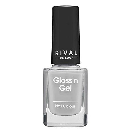 Rival de Loop Gloss'n Gel Nail Polish No.07 - Long Lasting Nail Gloss with High Coverage & Glossy Finish