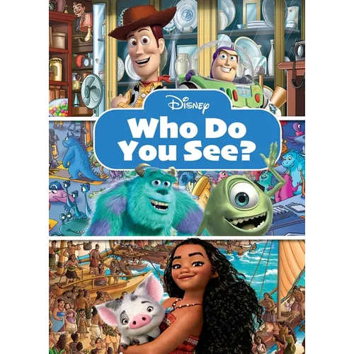 Disney: Who Do You See? Look and Find - Hardcover