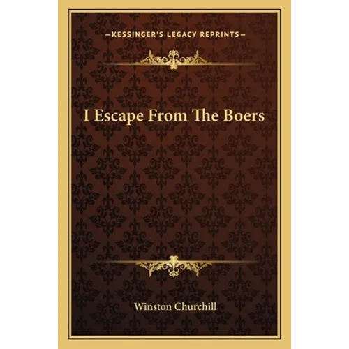 I Escape From The Boers - Paperback