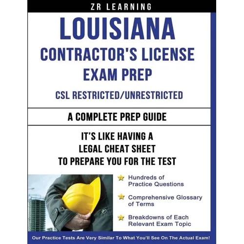 Louisiana Contractor's License Exam Prep - Paperback