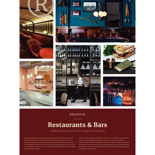 Brandlife: Restaurants & Bars: Integrated Brand Systems in Graphics and Space - Paperback