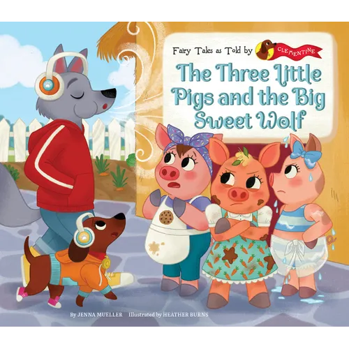 Three Little Pigs and the Big Sweet Wolf - Library Binding
