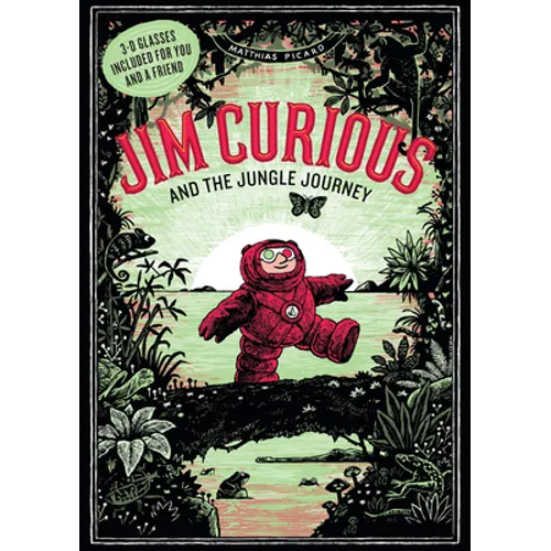 Jim Curious and the Jungle Journey: A 3-D Voyage Into the Jungle - Hardcover