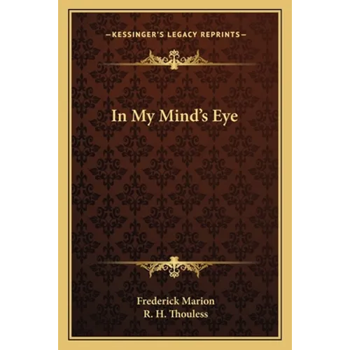 In My Mind's Eye - Paperback