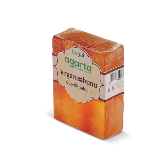 Agarta Natural Handmade Argan Soap - Nourishing, Antioxidant-Rich, Gentle Cleanser for All Skin Types