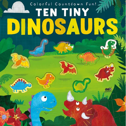Ten Tiny Dinosaurs - Paperback