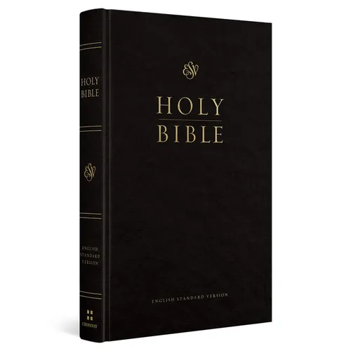 ESV Church Bible, Red Letter (Hardcover, Black) - Hardcover