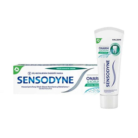 Sensodyne Sensitive Teeth Toothpaste - NovaMin Technology, 75ml - Desensitizing, Mint Flavor