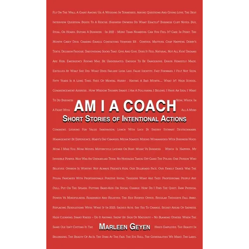 Am I a Coach: Short Stories of Intentional Actions - Hardcover