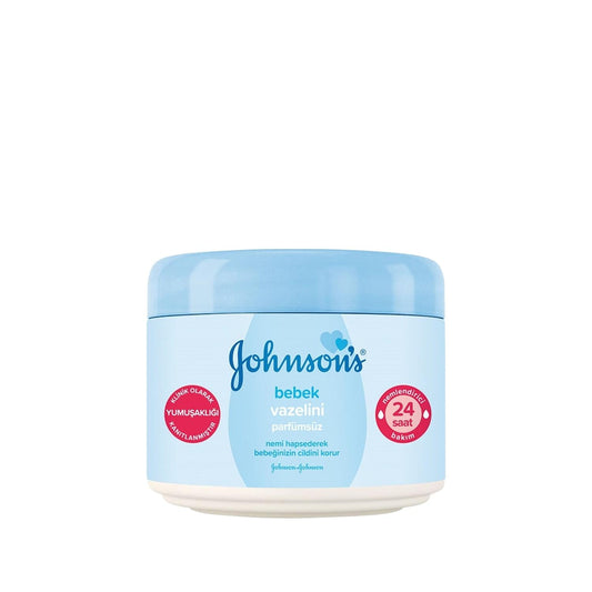 Johnson's Baby Fragrance-Free Baby Lotion with Vazelin - 3.38 fl oz, Gentle Moisturizer for Sensitive Skin