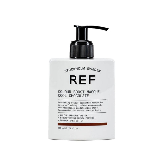 REF Cold Chocolate Tones Hair Mask - Color-Enhancing, Nourishing, 200ml