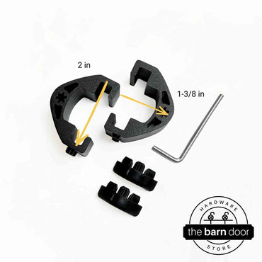 Adjustable Barn Door Track Stopper