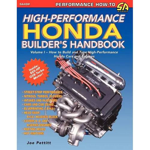 High-Performance Honda Builder's Handbook - Paperback