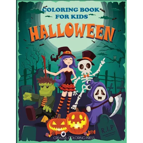 Halloween Coloring Book for Kids - Paperback