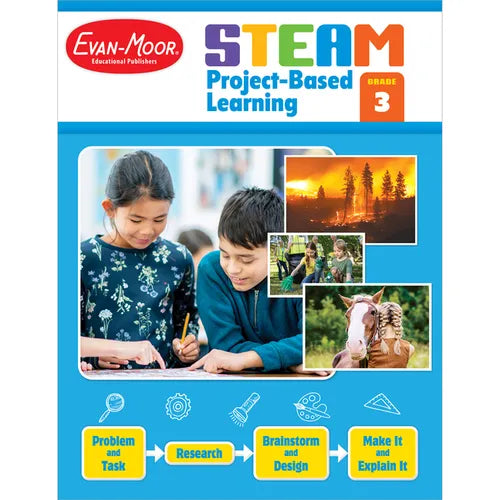 Steam Project-Based Learning, Grade 3 - Paperback