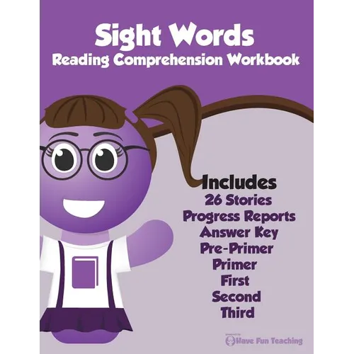Sight Words Reading Comprehension Workbook - Paperback