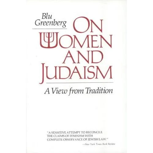 On Women and Judaism - Paperback
