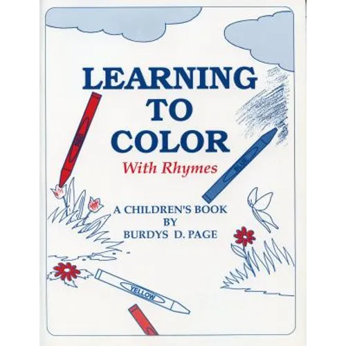 Learning to Color with Rhymes - Paperback