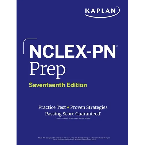 Nclex-PN Prep, Seventeenth Edition (2025): Includes 1 Full Length Practice Test + Proven Strategies - Paperback