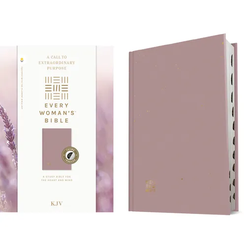 KJV Every Woman's Bible, Filament Enabled (Hardcover, Plum, Indexed, Red Letter) - Hardcover