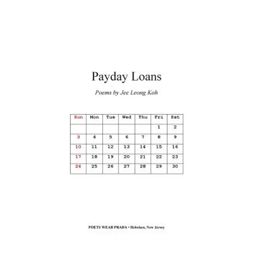 Payday Loans: Poems - Paperback