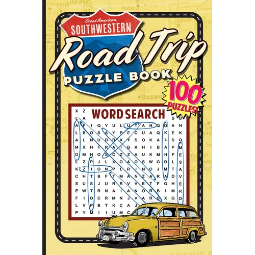 Great Southwestern Road Trip Puzzle Book - Paperback