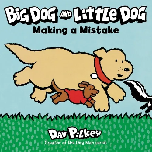 Big Dog and Little Dog Making a Mistake Board Book - Board Book