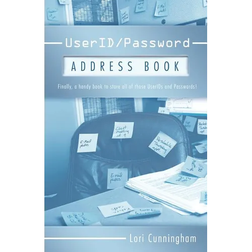 Userid/Password Address Book - Paperback