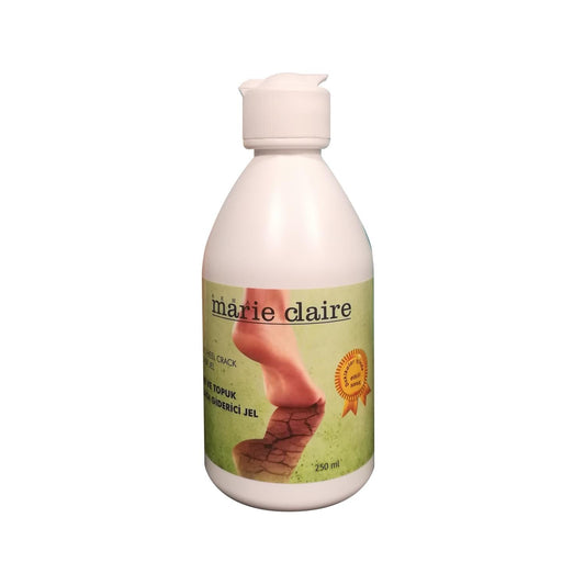 Marie Claire Foot Care Gel - Moisturizing Heel Crack & Callus Remover, 8.45 fl oz