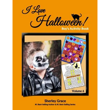 I Love Halloween! Boy's Activity Book - Paperback