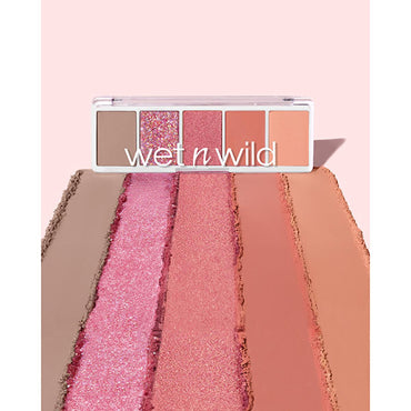 Wet n Wild Color Icon 5-Piece Eyeshadow Palette - Vegan, Multi-Finish Shades for Versatile Eye Makeup