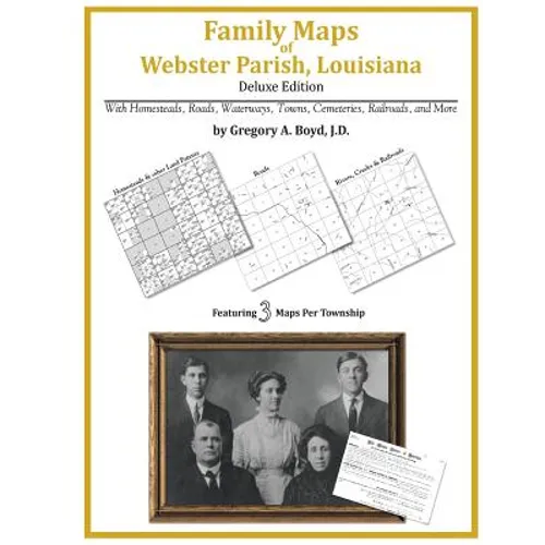 Family Maps of Webster Parish, Louisiana - Paperback
