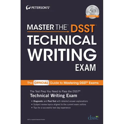 Master the Dsst Technical Writing Exam - Paperback