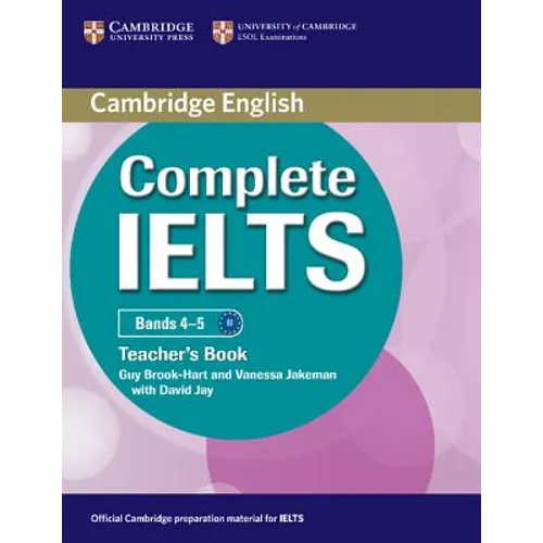 Complete Ielts Bands 4 5 Teacher's Book - Paperback