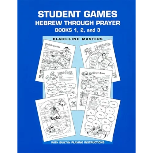 Hebrew Through Prayer - Game Book - Paperback
