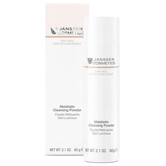 Janssen Cosmetics Facial Cleansing Powder with Vitamin C - Brightening, Eco-Friendly Skincare for Gentle Cleansing