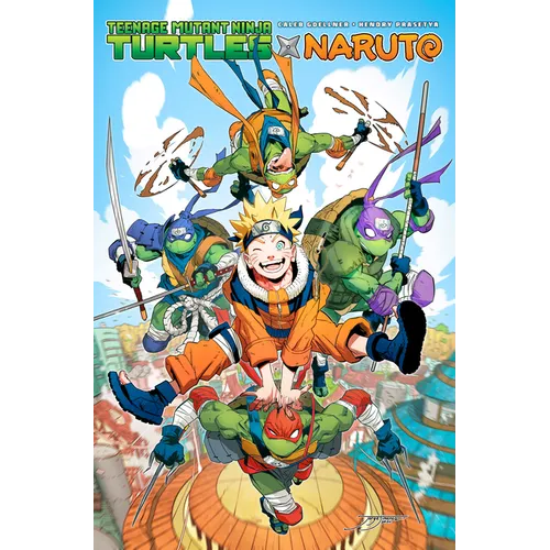 Teenage Mutant Ninja Turtles X Naruto - Paperback