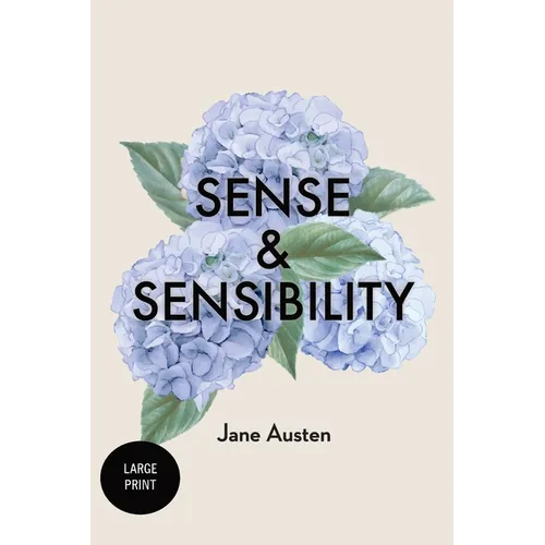 Sense and Sensibility: Large Print - Paperback
