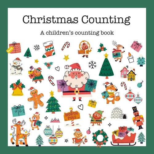 Christmas Counting: A Holiday Counting Book for Children - Best Kid's Gift - Paperback