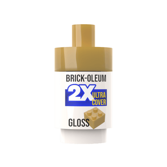 Spray Paint Can (Pearl Gold) - Custom Printed Minifig Accessory - Made Using LEGO® parts