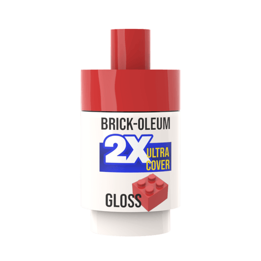Spray Paint Can (Red) - Custom Printed Minifig Accessory - Made Using LEGO® Parts