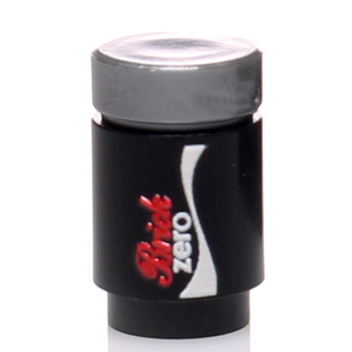Cola Zero Soda Can made using LEGO parts