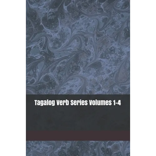 Tagalog Verb Series Volumes 1-4 - Paperback